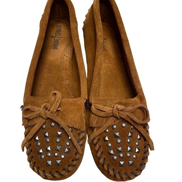 Minnetonka Shoes - minnetonka Studded Mocassins - 9